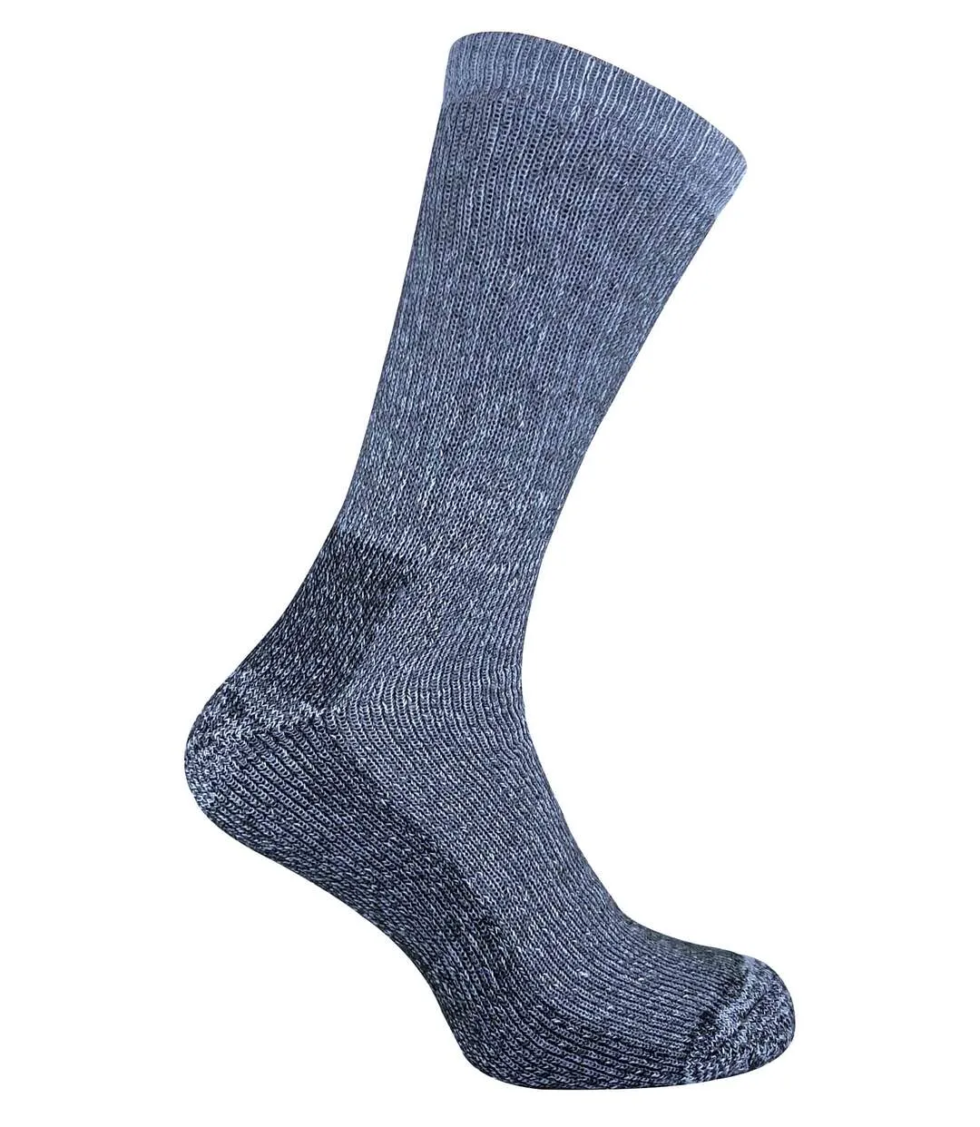 2 Paires Chaussettes Homme Randonnée Laine Epaisse