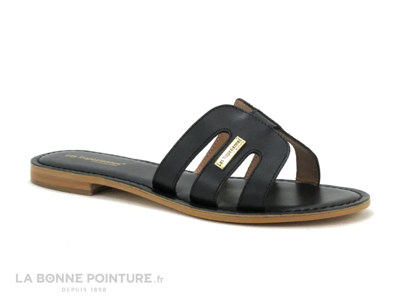 Achat chaussures Les Tropéziennes M.Belarbi Femme Mule, vente Les Tropeziennes DAMIA noir C023999 - Mule plate Femme