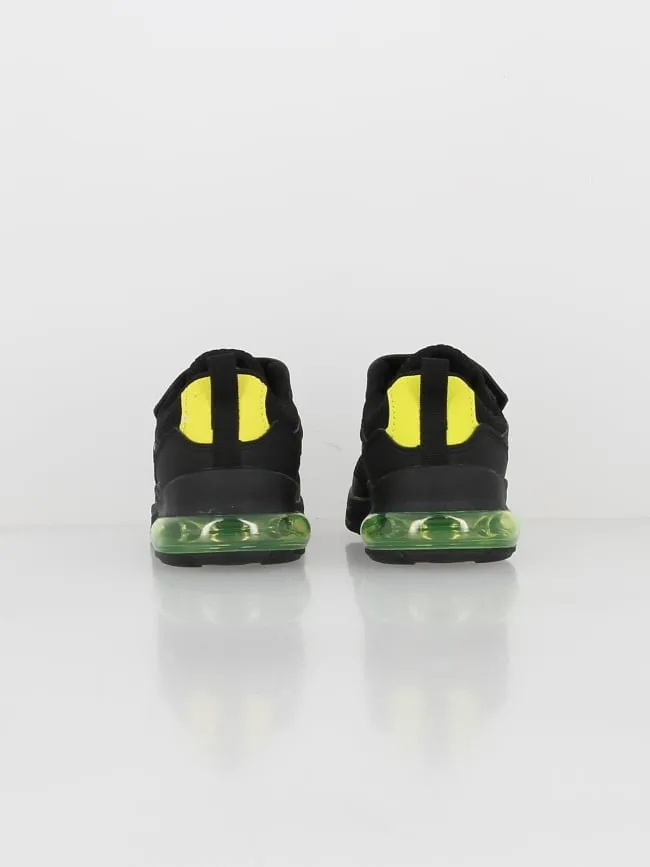 Baskets avec bulle myagi fluo noir enfant - Kappa | wimod