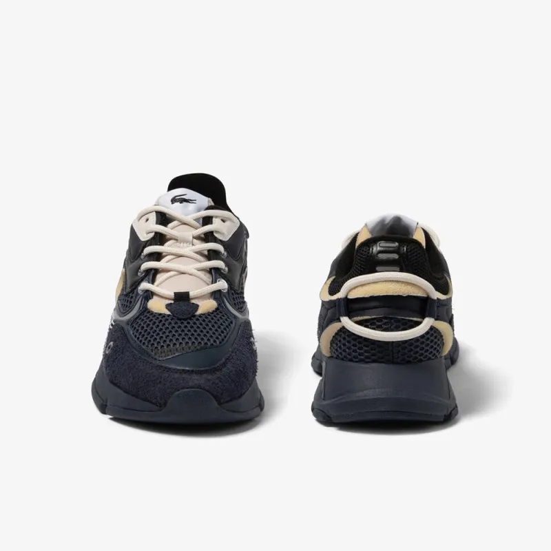 BASKETS LACOSTE L003 NEO MARINES ET NOIRES EN TISSU