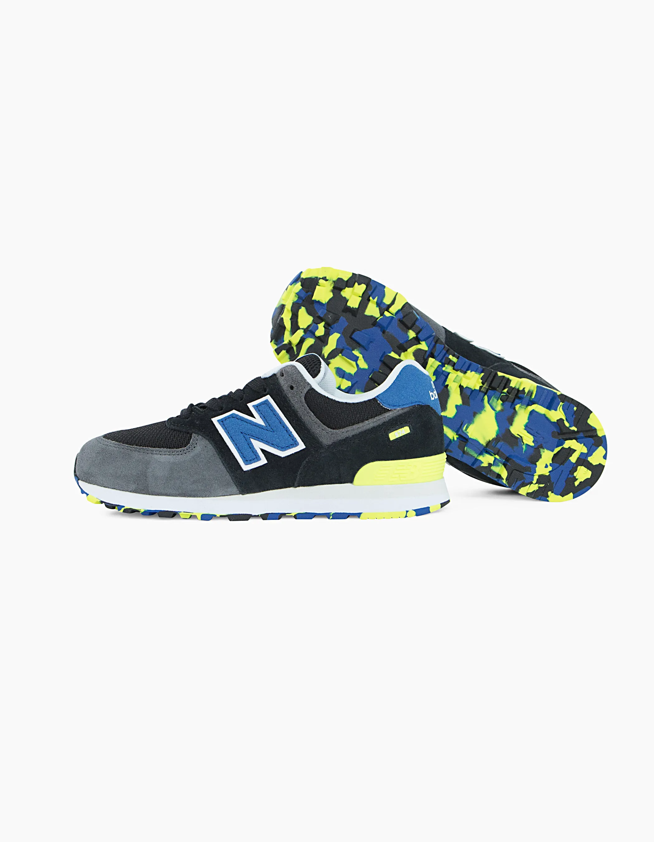 Baskets NEW BALANCE® noires à lacet garçon