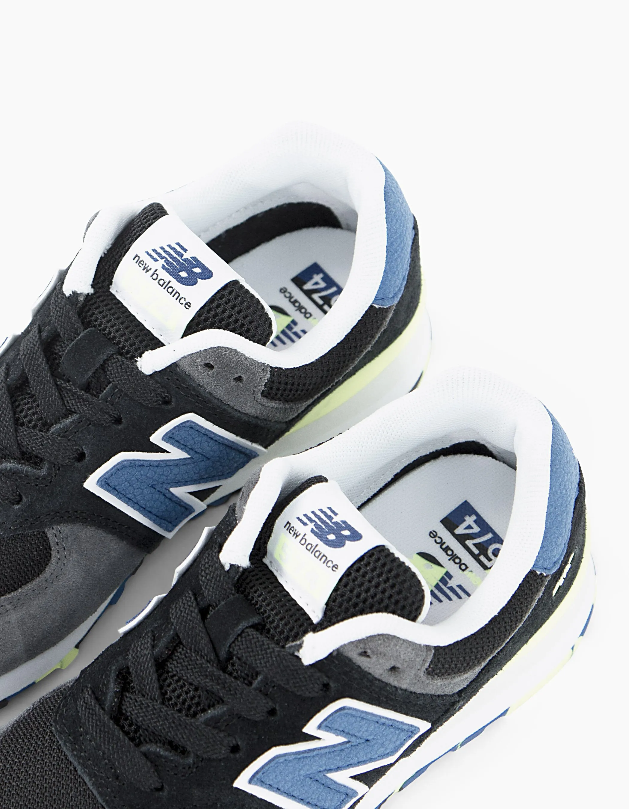 Baskets NEW BALANCE® noires à lacet garçon