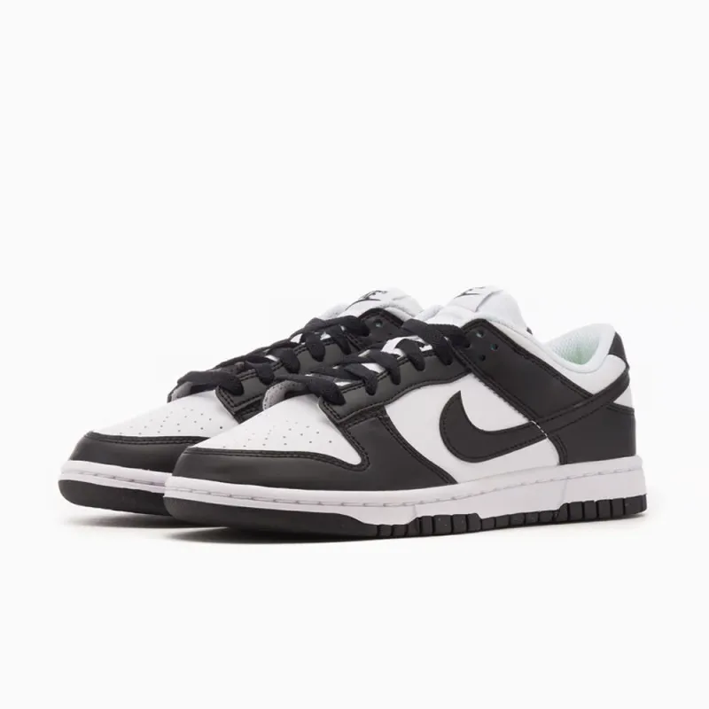 BASKETS NIKE DUNK LOW NEXT NATURE NOIRES ET BLANCHES