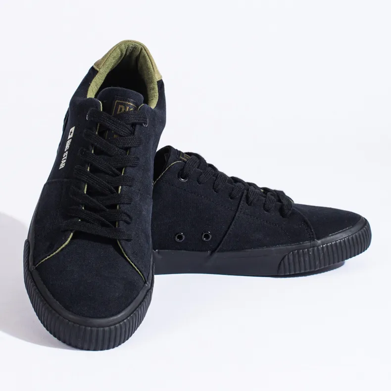 Baskets noires pour hommes Big Star LL174009 le noir