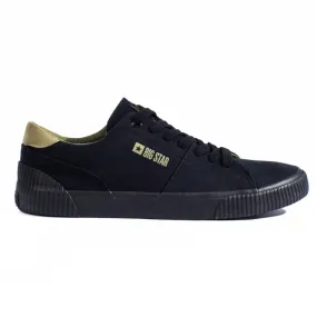 Baskets noires pour hommes Big Star LL174009 le noir