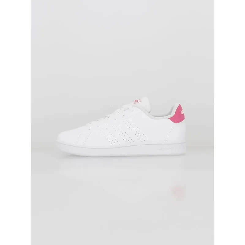 Baskets à scratch hoops 3.0 fluo blanc enfant - Adidas | wimod