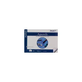 Bloc de 12 feuilles pour aquarelle A6 300g/m² 