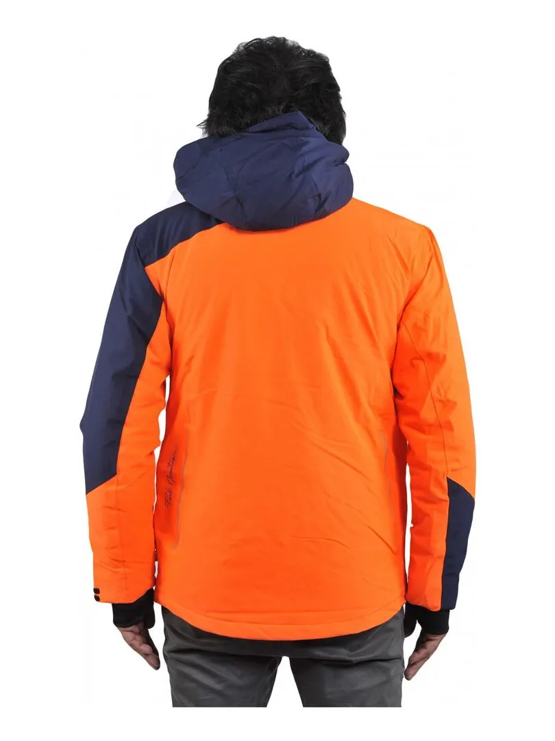 Blouson de ski homme CALIS - PEAK MOUNTAIN - Orange