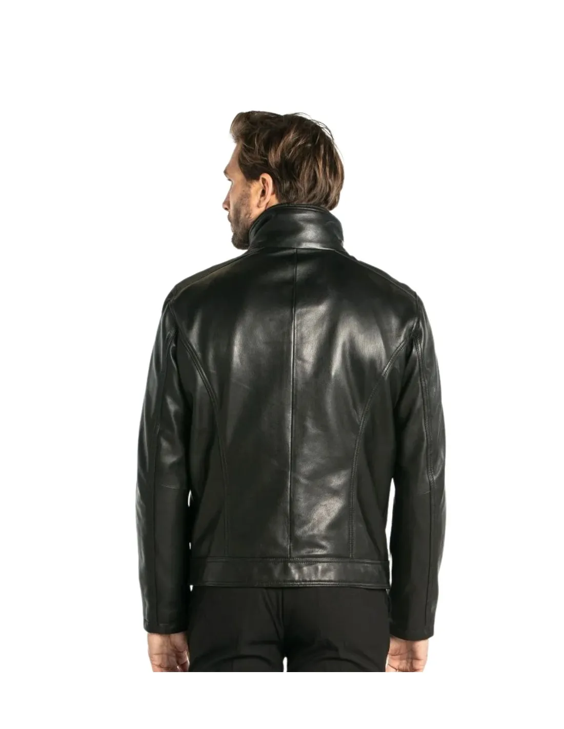 Blouson en cuir homme Daytona Ref 58471 noir