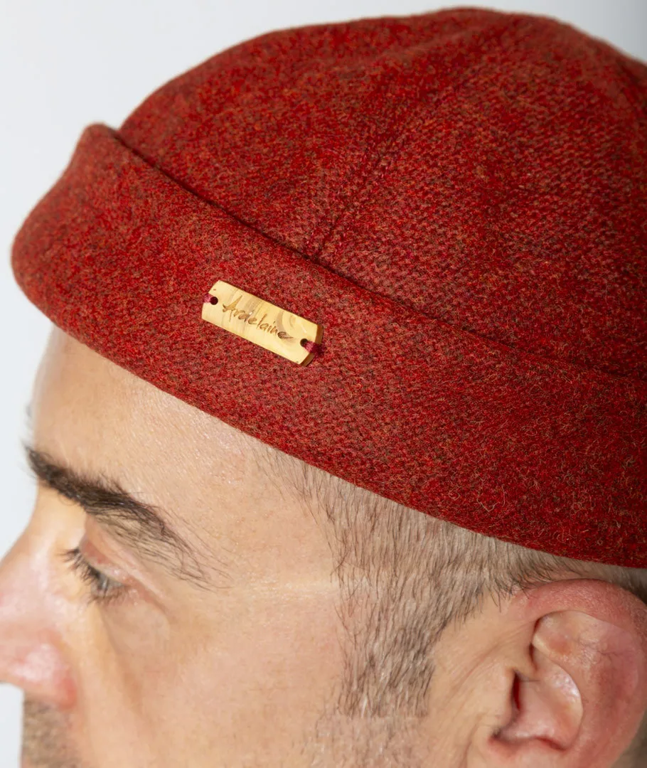 Bonnet Docker Homme Pure Laine Fabrication Française