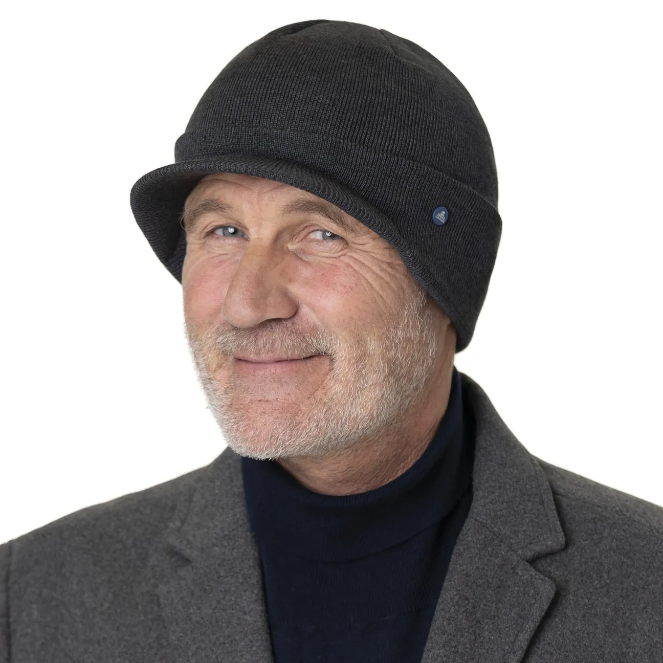 Bonnet en Tricot avec Visière by Hammaburg --> Chapeaux, casquettes & bonnets en ligne ▷ Chapeaushop
