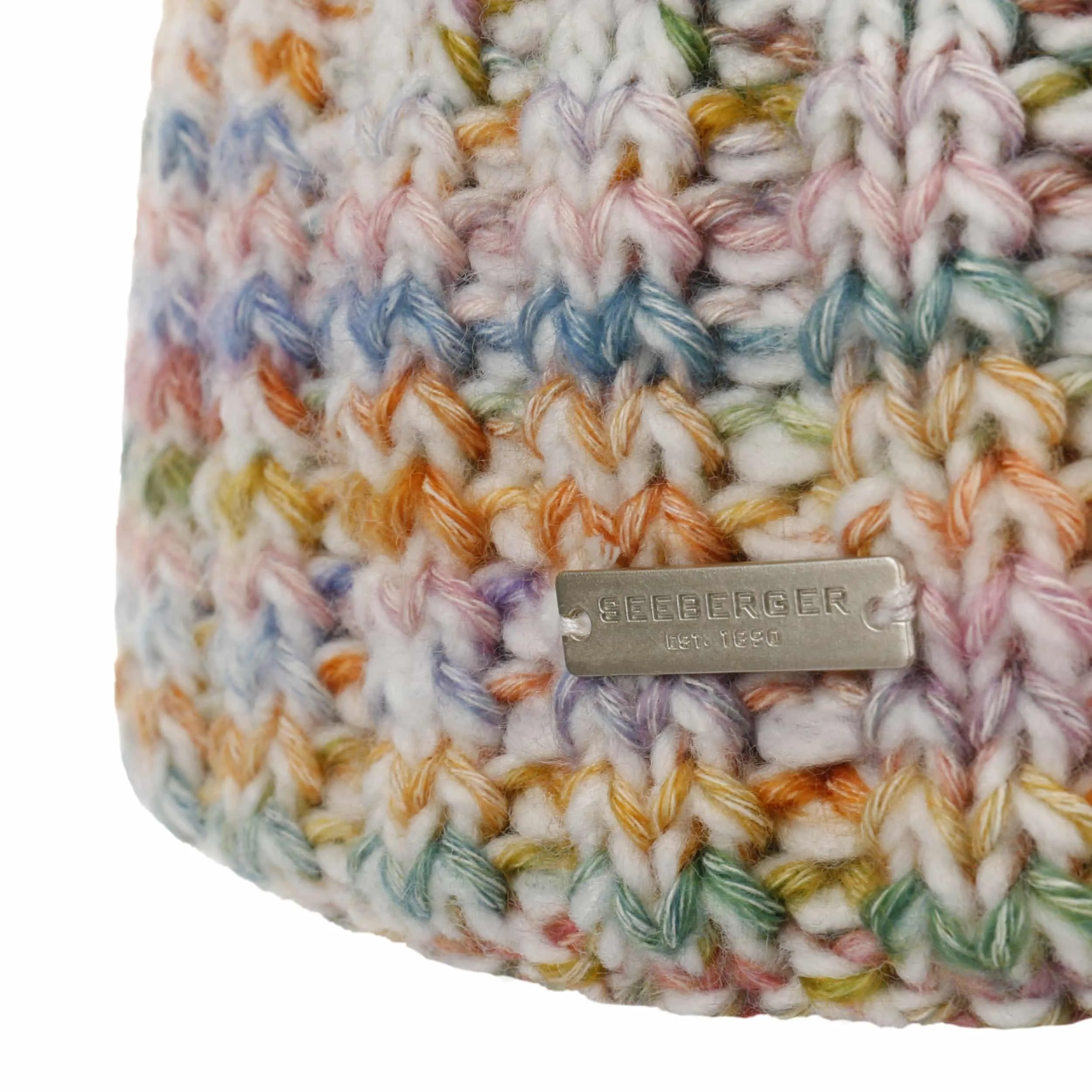 Bonnet en Tricot Salevia Multicolour by Seeberger --> Chapeaux, casquettes & bonnets en ligne ▷ Chapeaushop