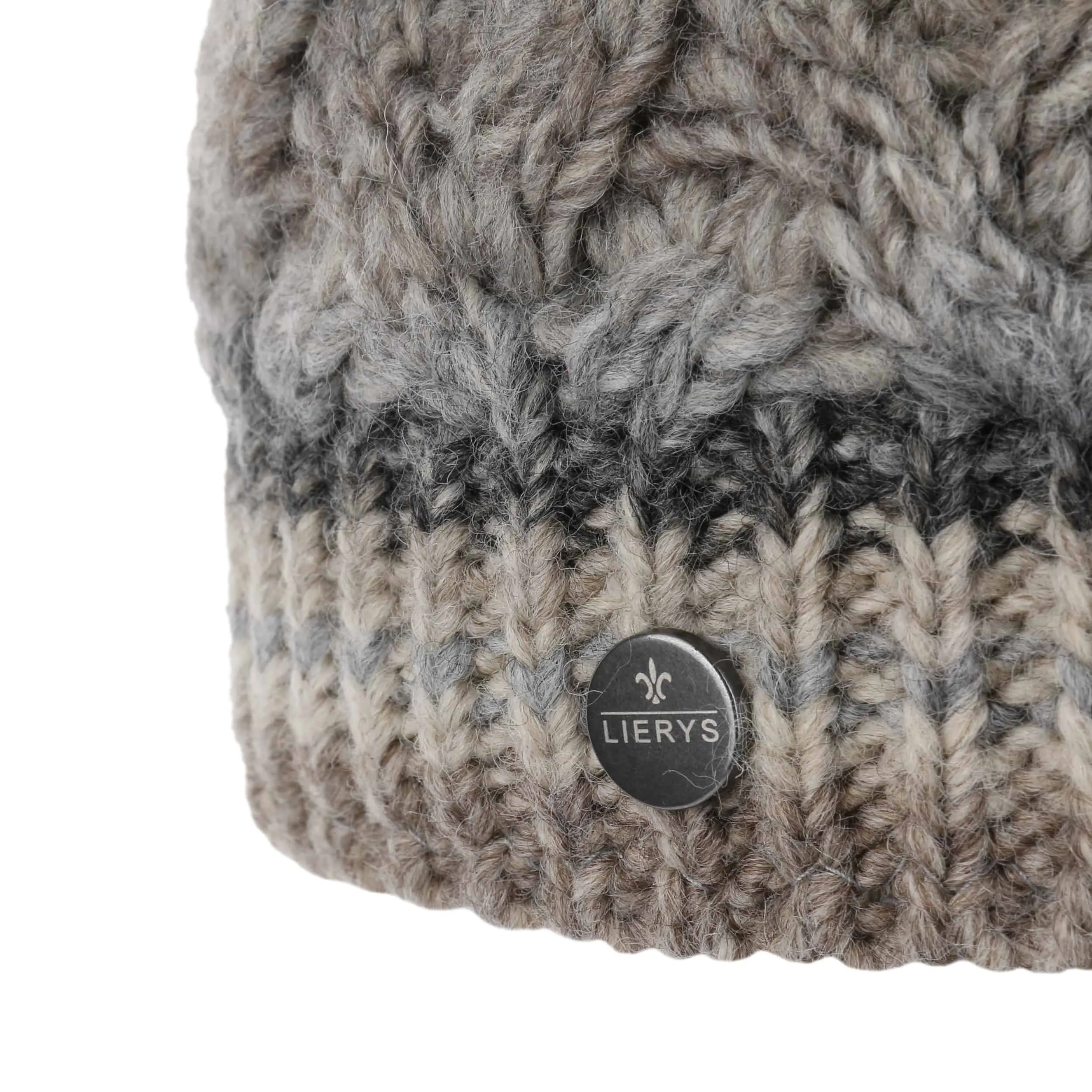 Bonnet en Tricot Zig-Zag Cable Knit by Lierys --> Chapeaux, casquettes & bonnets en ligne ▷ Chapeaushop