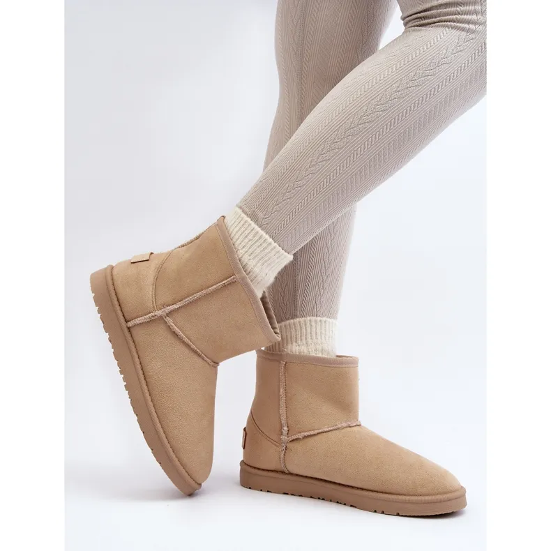 Bottes de neige Cross Jeans pour femmes MM2R4023C Beige