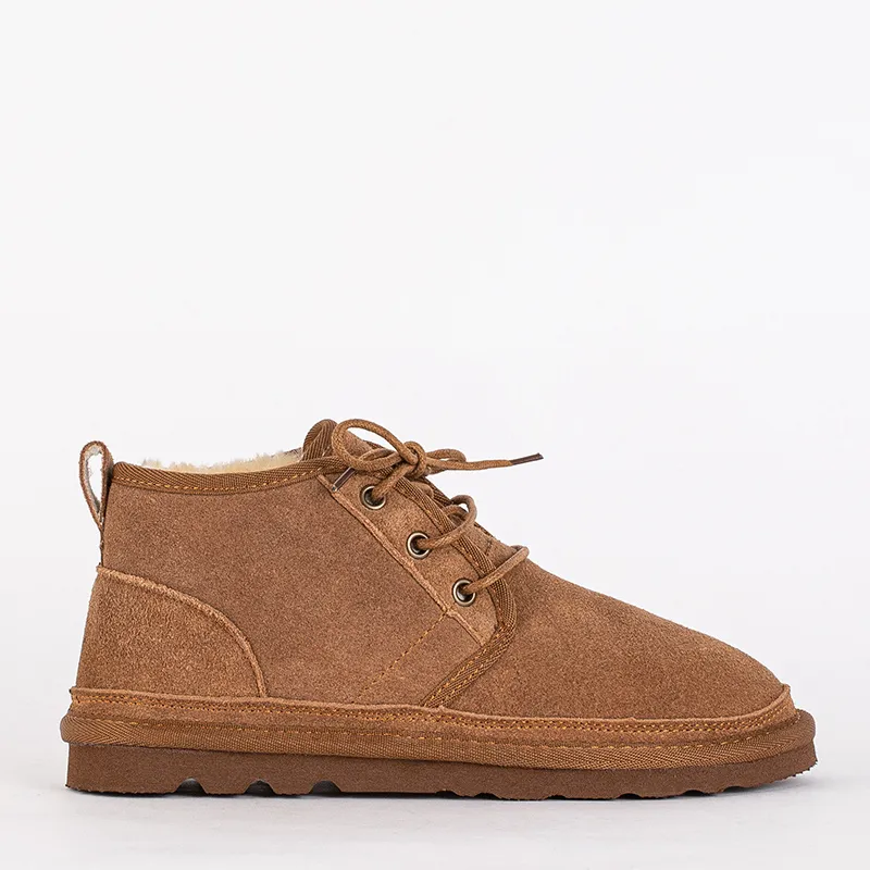 Bottes de neige enfant camel Tibilis- Chaussures