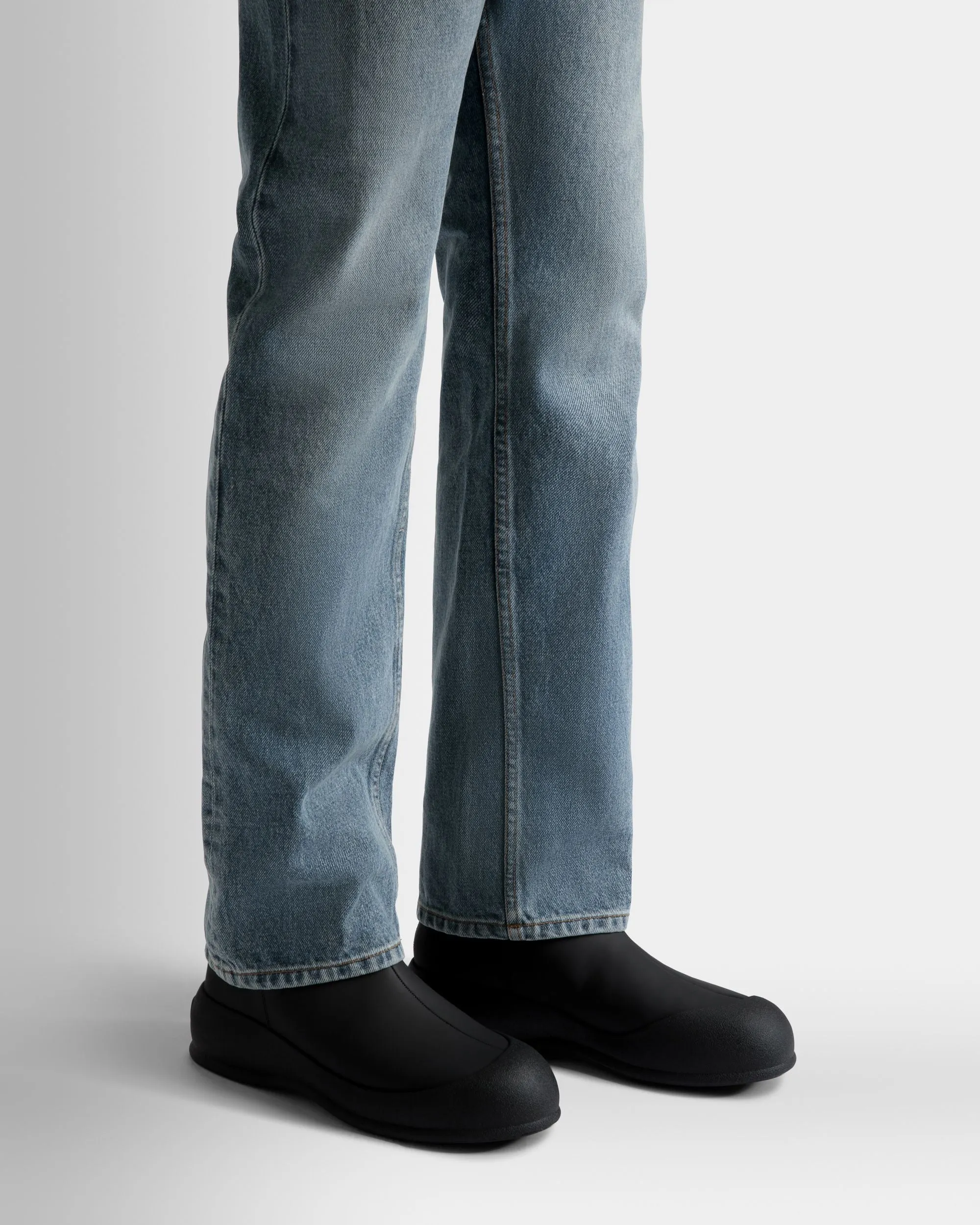 Bottes De Neige Frei En Cuir Noir