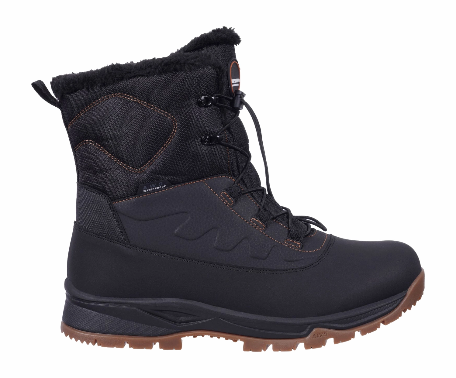 Bottes de Neige Icepeak Men Alofi Mr Black 23