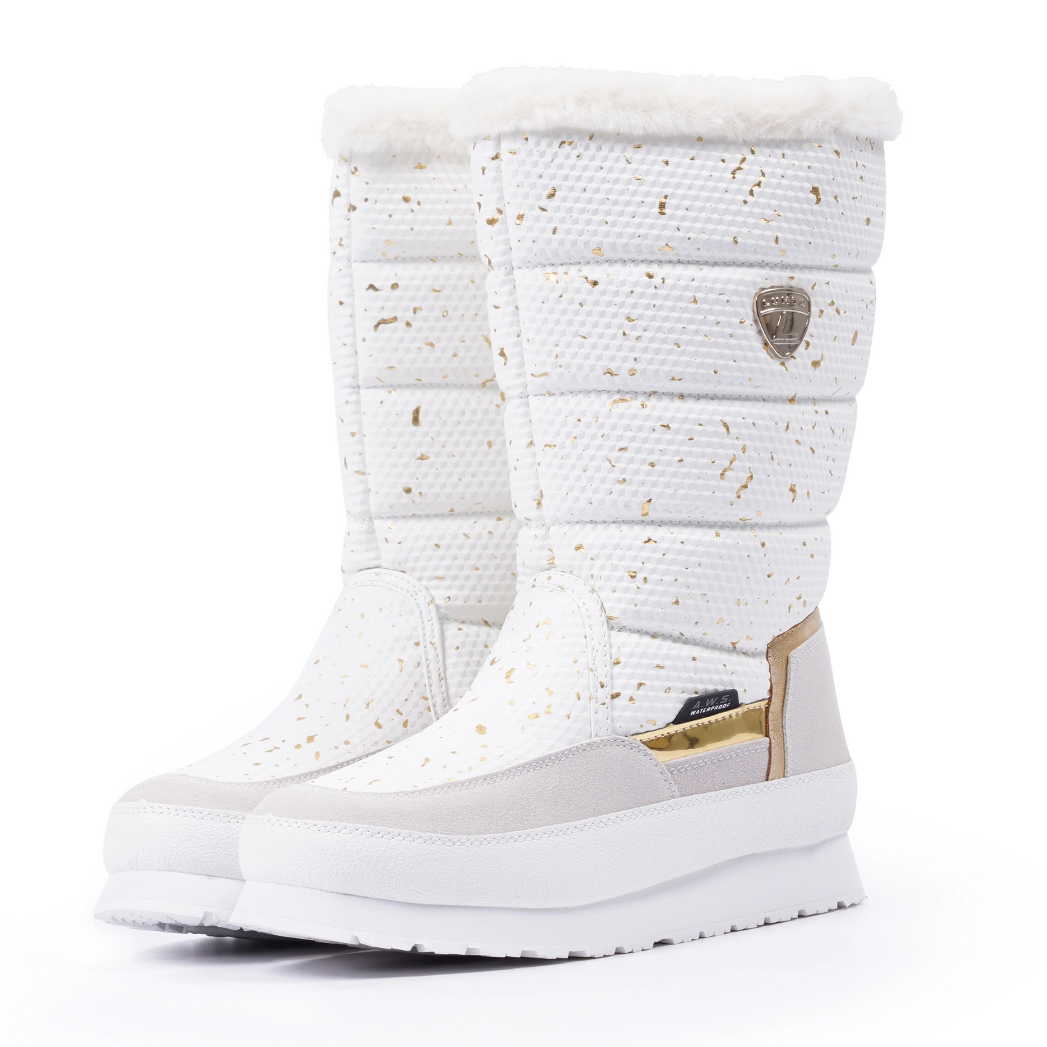 Bottes de Neige Luhta Femme Valkea MS Optic White