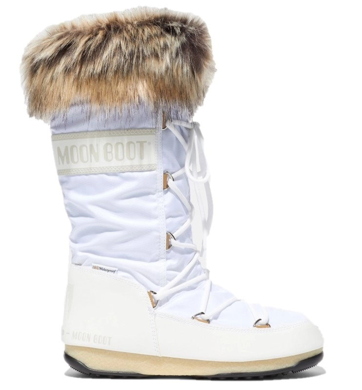 Bottes de Neige Moon Boot Women Monaco WP 2 White