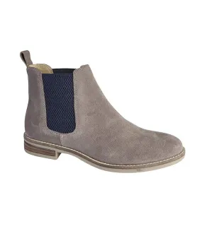 Bottines en ciurstellira femme gris / bleu marine Cipriata