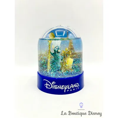 Boule à neige Ratatouille L'Aventure Totalement Toquée de Rémy Disneyland Paris Disney Snow Globe plastique