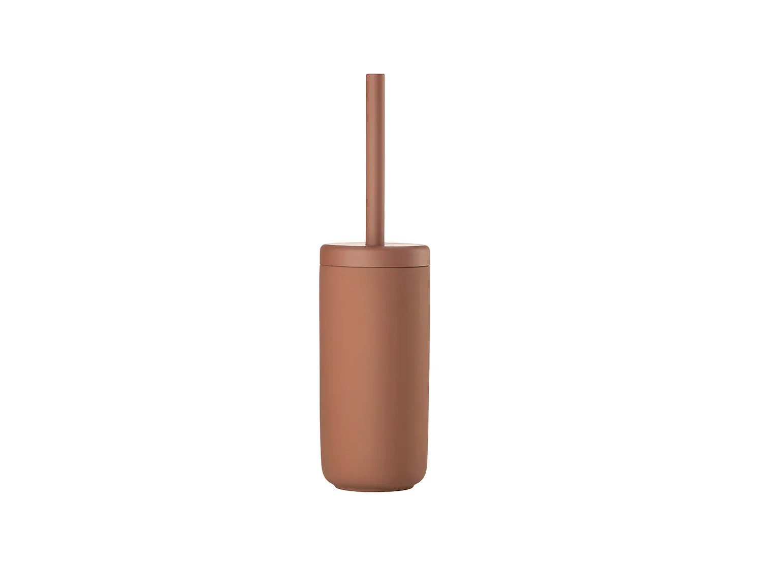Brosse de toilette UME en grès et polypropylène Ocre brun Zone Denmark 