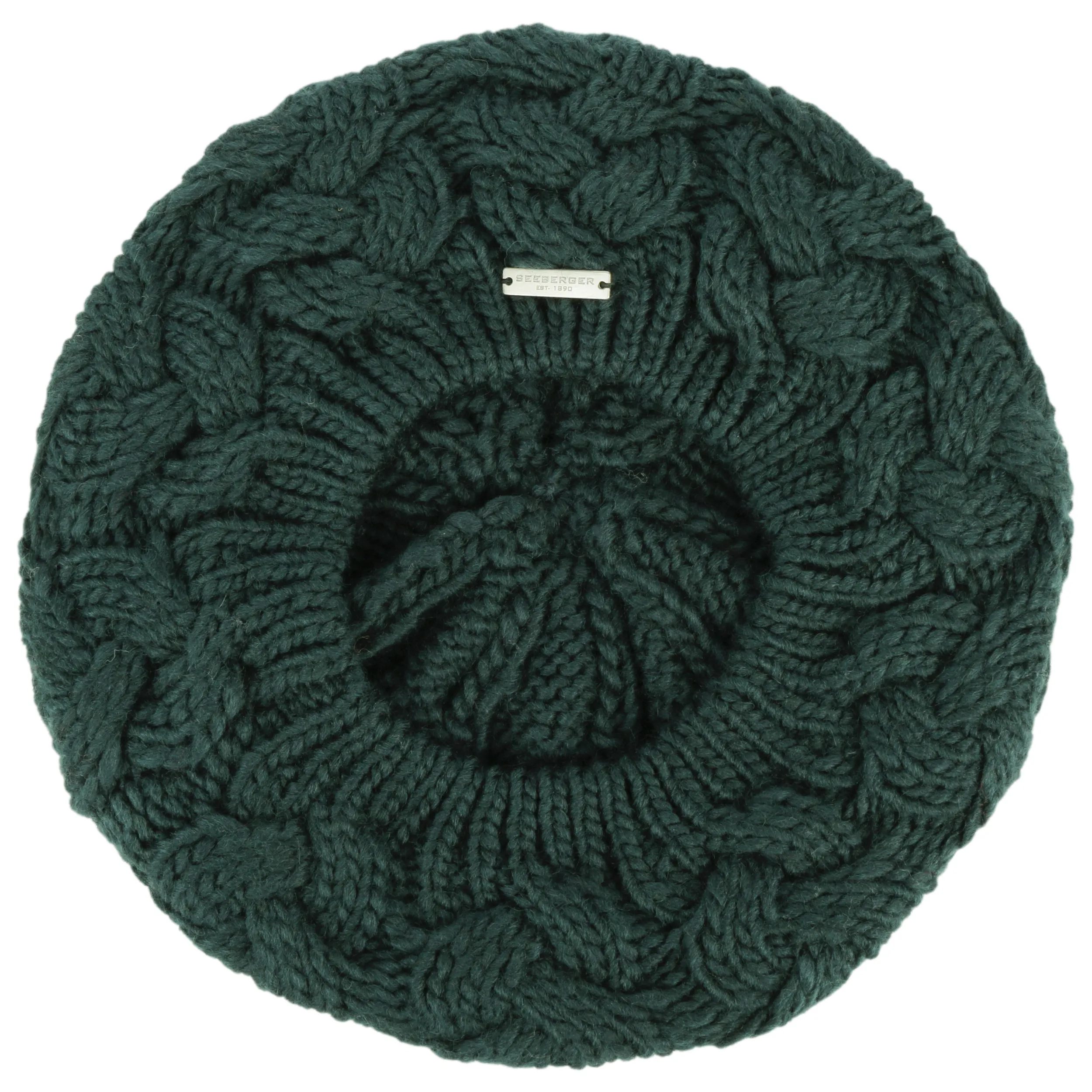 Béret Cable Knit by Seeberger --> Chapeaux, casquettes & bonnets en ligne ▷ Chapeaushop