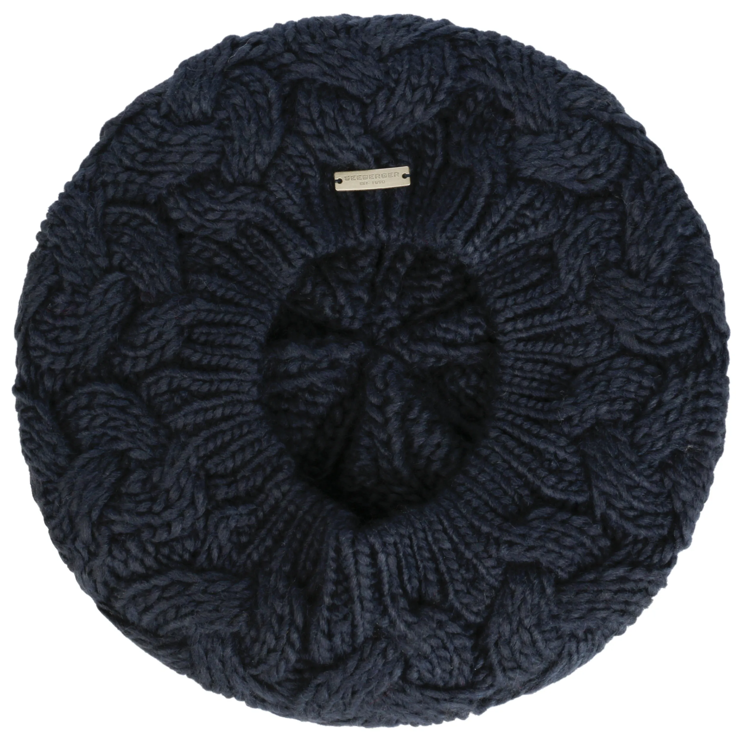 Béret Cable Knit by Seeberger --> Chapeaux, casquettes & bonnets en ligne ▷ Chapeaushop