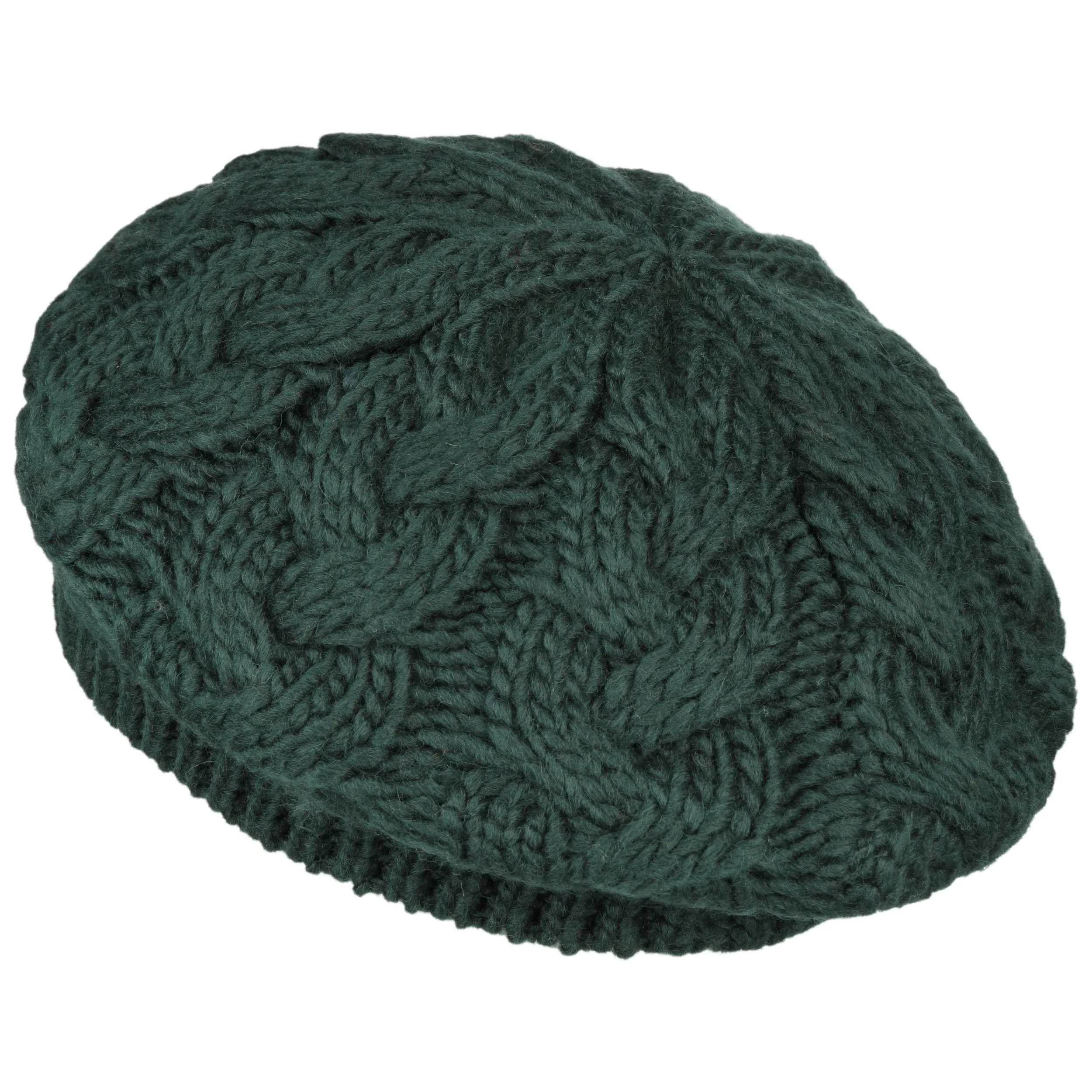 Béret Cable Knit by Seeberger --> Chapeaux, casquettes & bonnets en ligne ▷ Chapeaushop