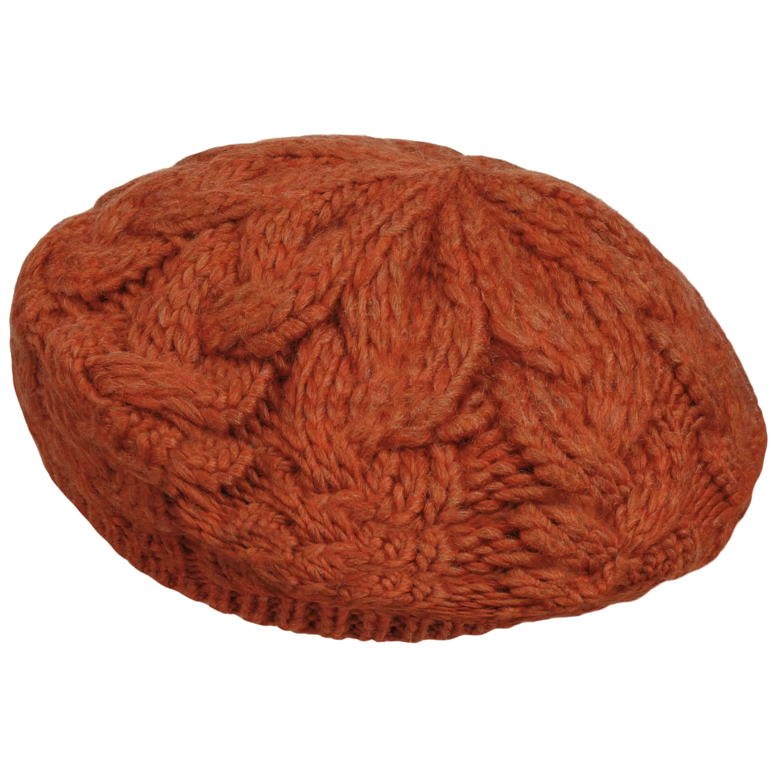 Béret Cable Knit by Seeberger --> Chapeaux, casquettes & bonnets en ligne ▷ Chapeaushop