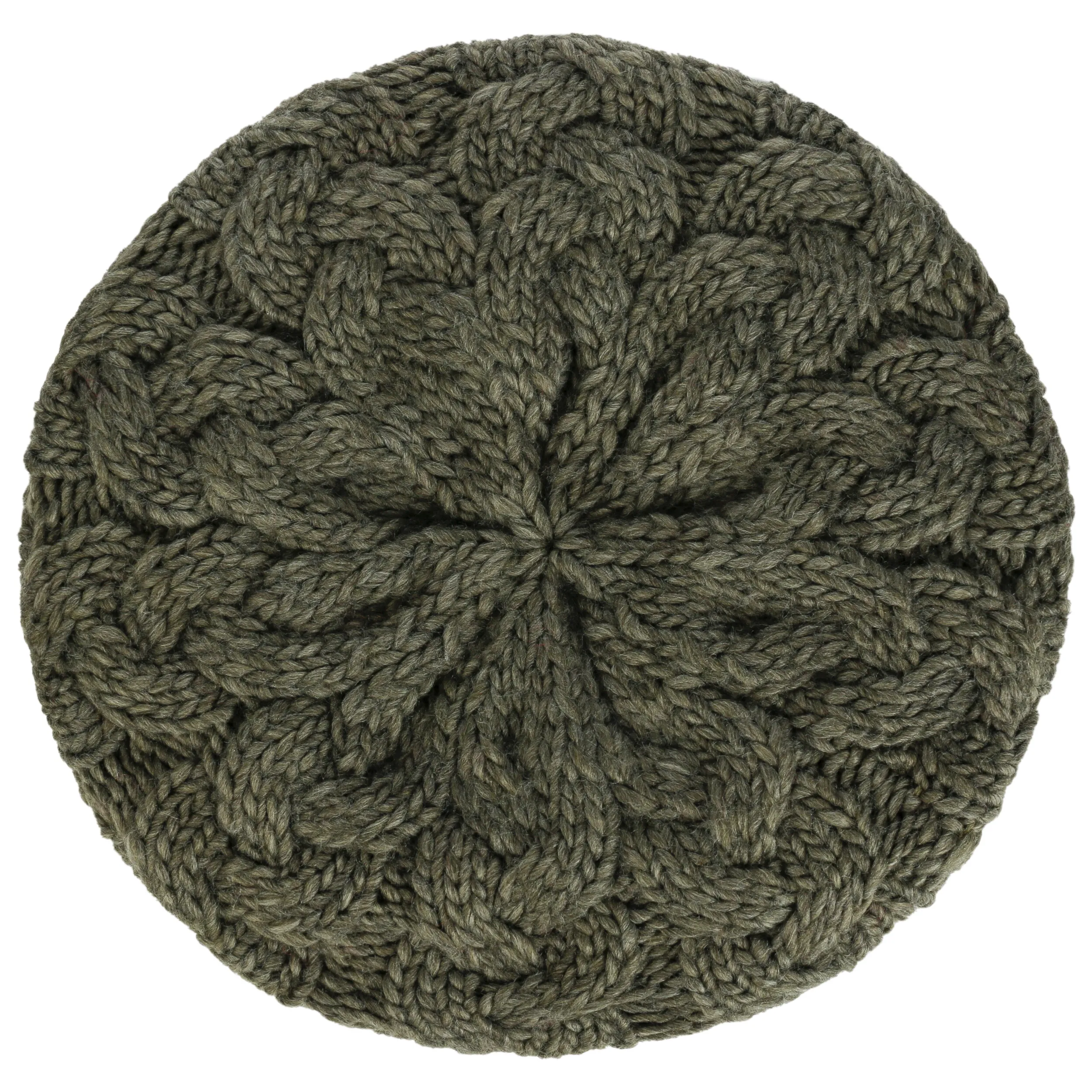 Béret Cable Knit by Seeberger --> Chapeaux, casquettes & bonnets en ligne ▷ Chapeaushop