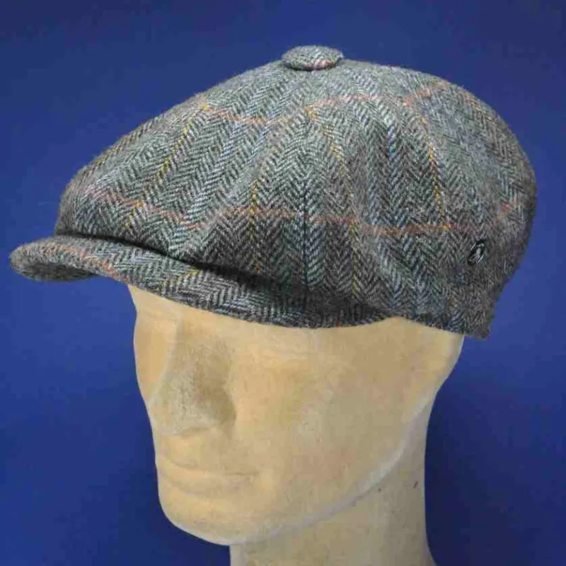 Béret CITY SPORT peaky blinders gris| Casquette irlandaise laine