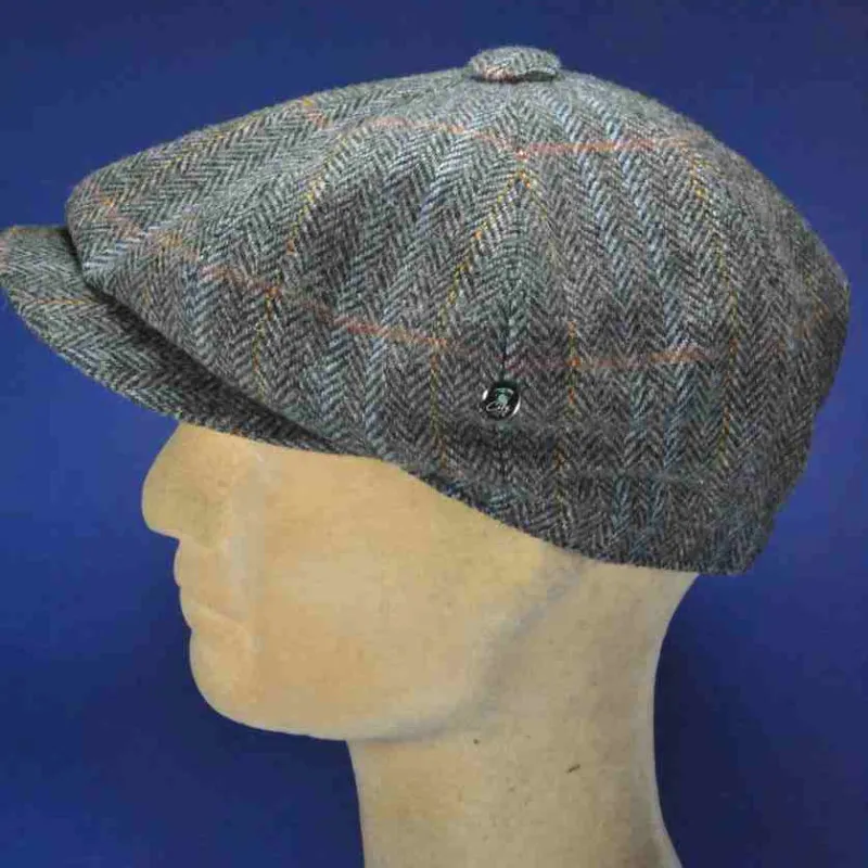 Béret CITY SPORT peaky blinders gris| Casquette irlandaise laine