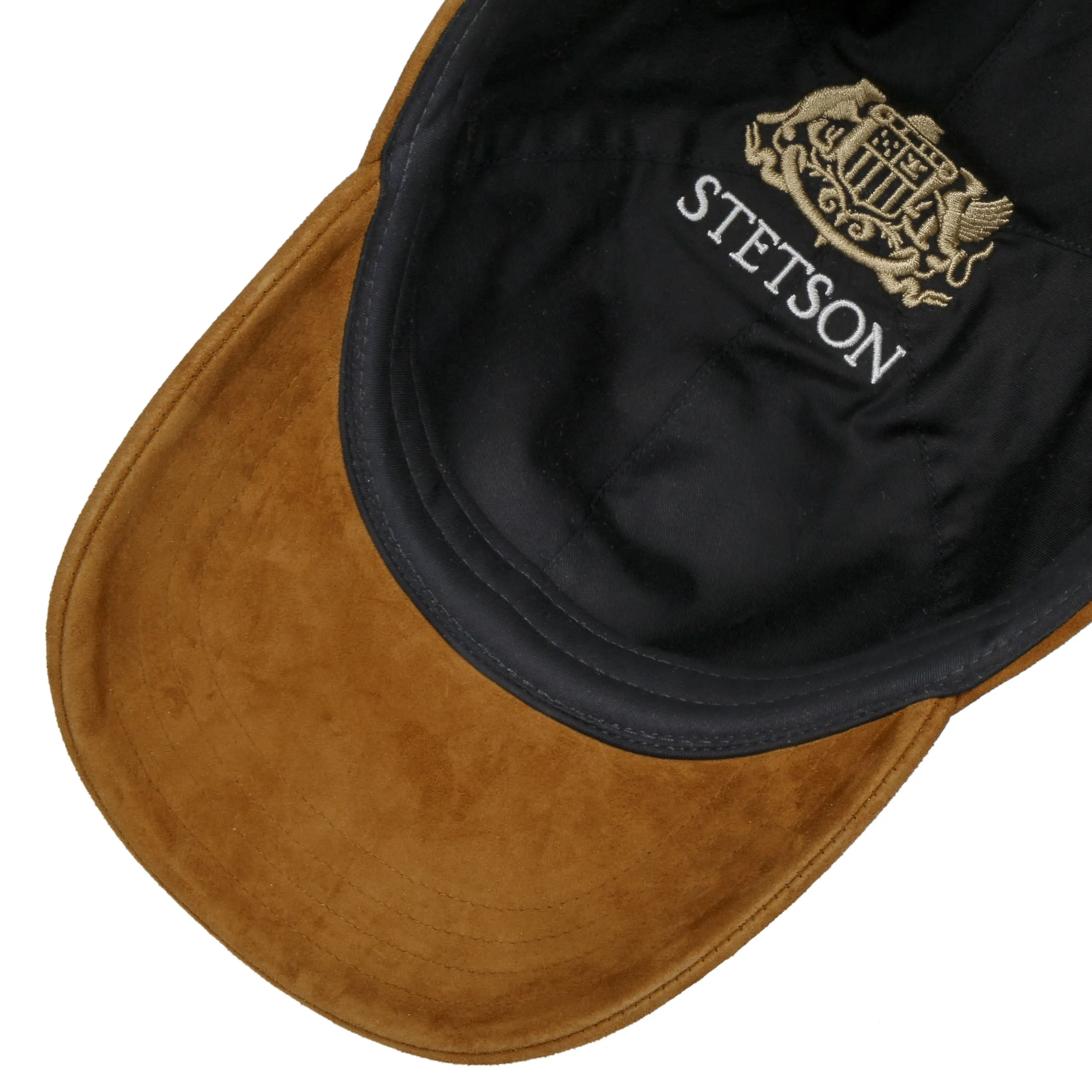 Casquette en Cuir Velours Classic by Stetson --> Chapeaux, casquettes & bonnets en ligne ▷ Chapeaushop