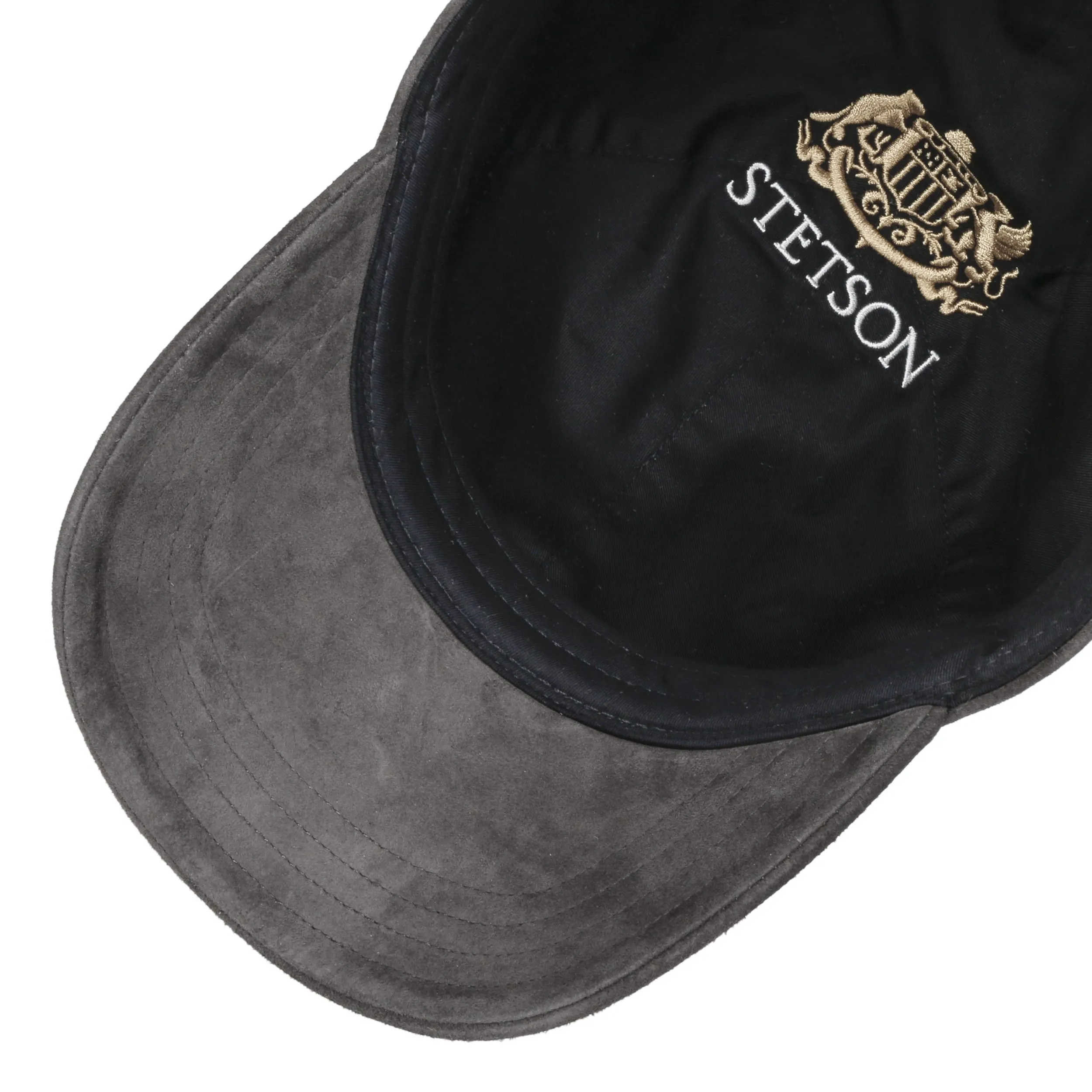 Casquette en Cuir Velours Classic by Stetson --> Chapeaux, casquettes & bonnets en ligne ▷ Chapeaushop