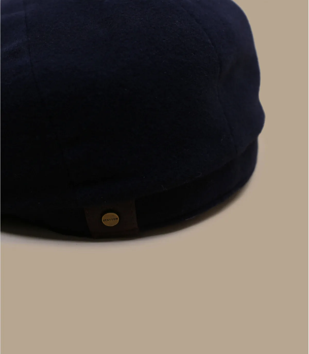 casquette gavroche bleu laine Hatteras Cashmere navy Stetson Headict