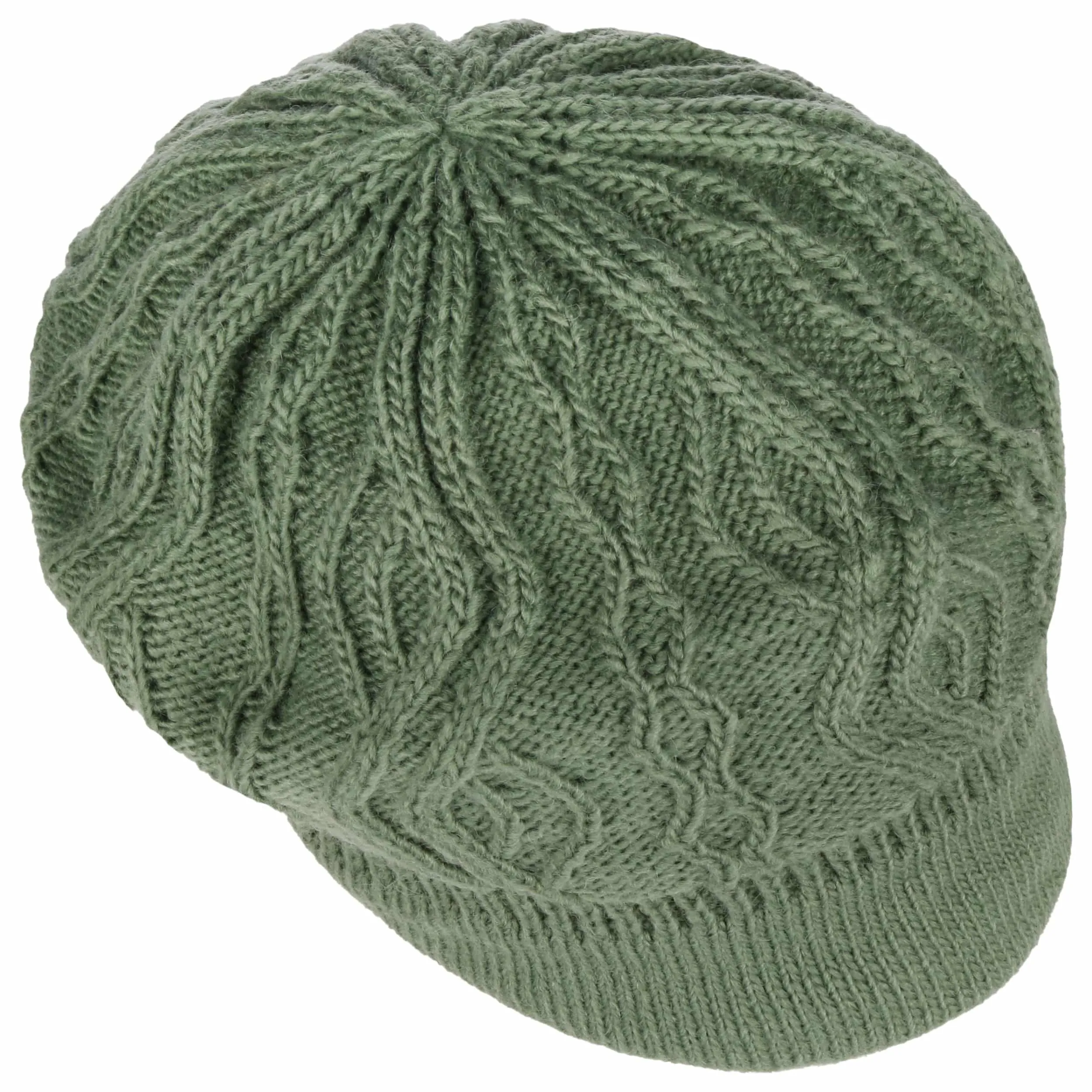 Casquette Gavroche en Tricot Annelie by Seeberger --> Chapeaux, casquettes & bonnets en ligne ▷ Chapeaushop