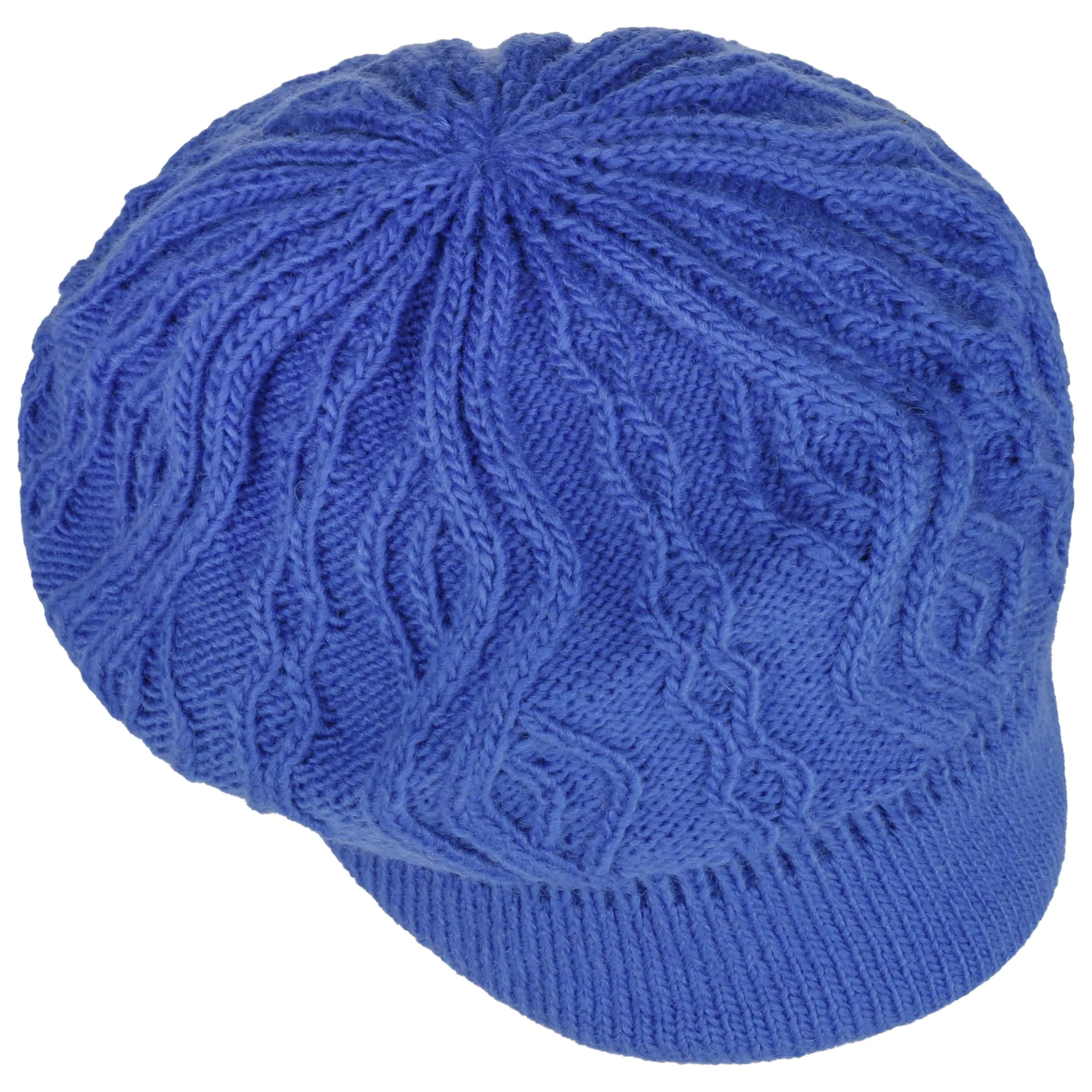 Casquette Gavroche en Tricot Annelie by Seeberger --> Chapeaux, casquettes & bonnets en ligne ▷ Chapeaushop
