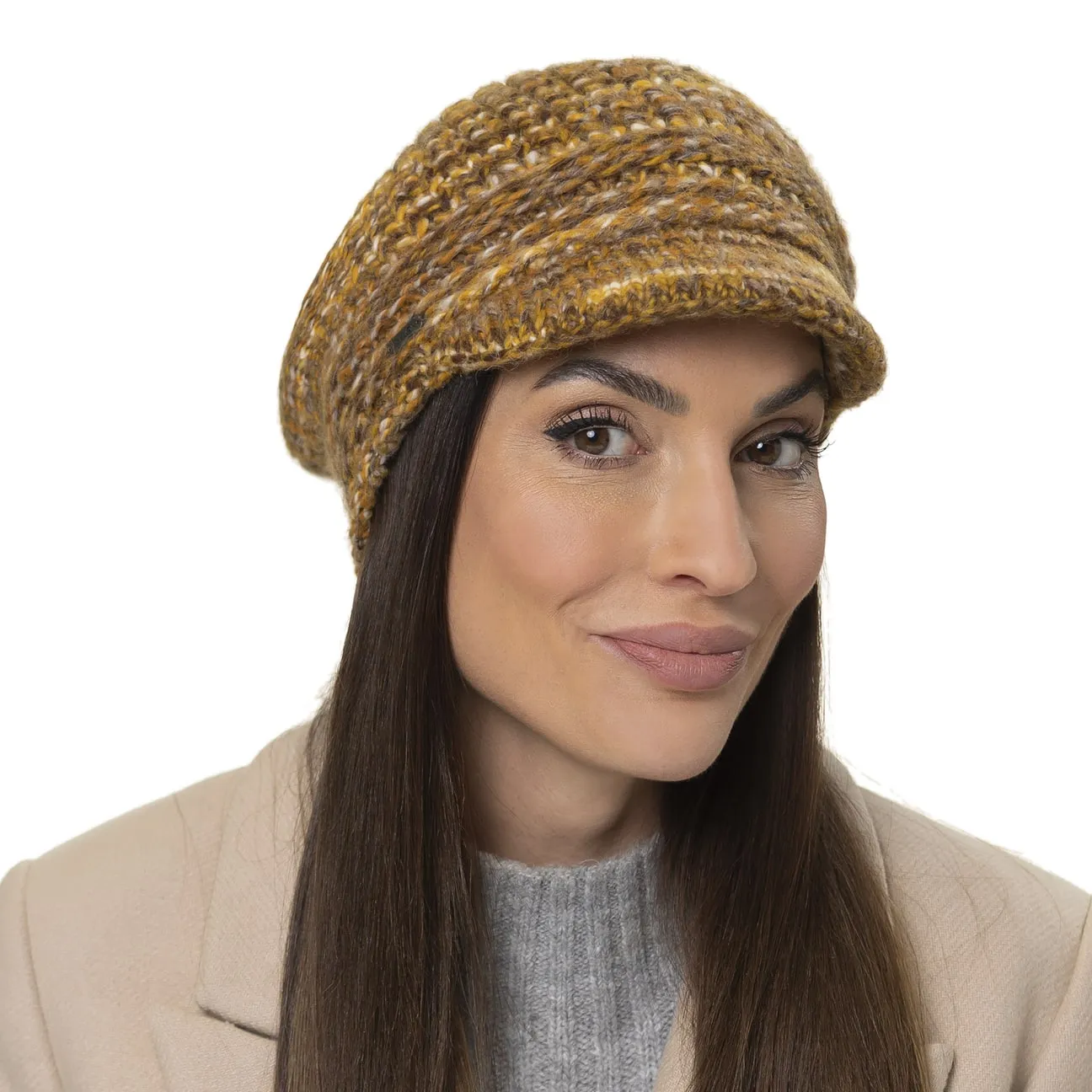 Casquette Gavroche en Tricot Lasenia by McBURN --> Chapeaux, casquettes & bonnets en ligne ▷ Chapeaushop
