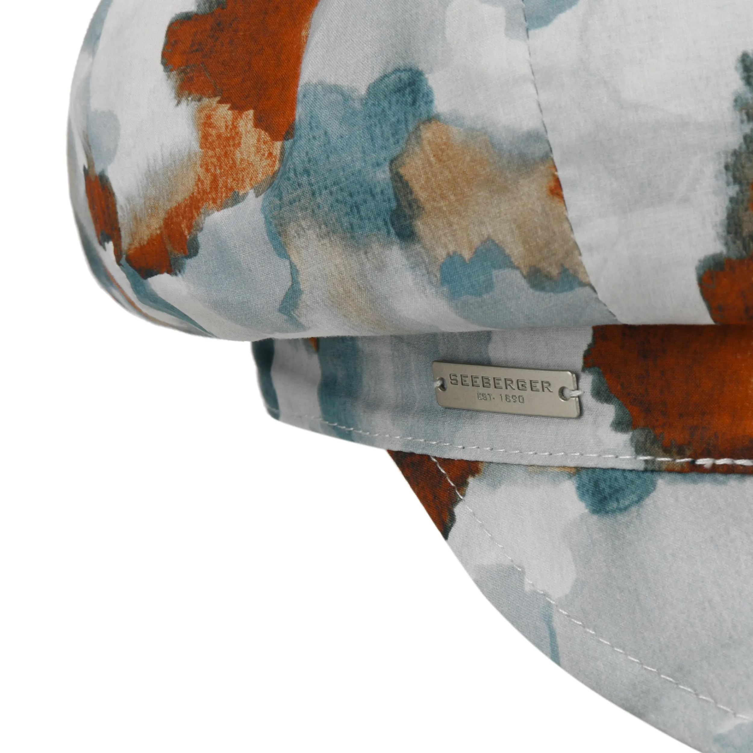 Casquette Gavroche Watercolour by Seeberger --> Chapeaux, casquettes & bonnets en ligne ▷ Chapeaushop