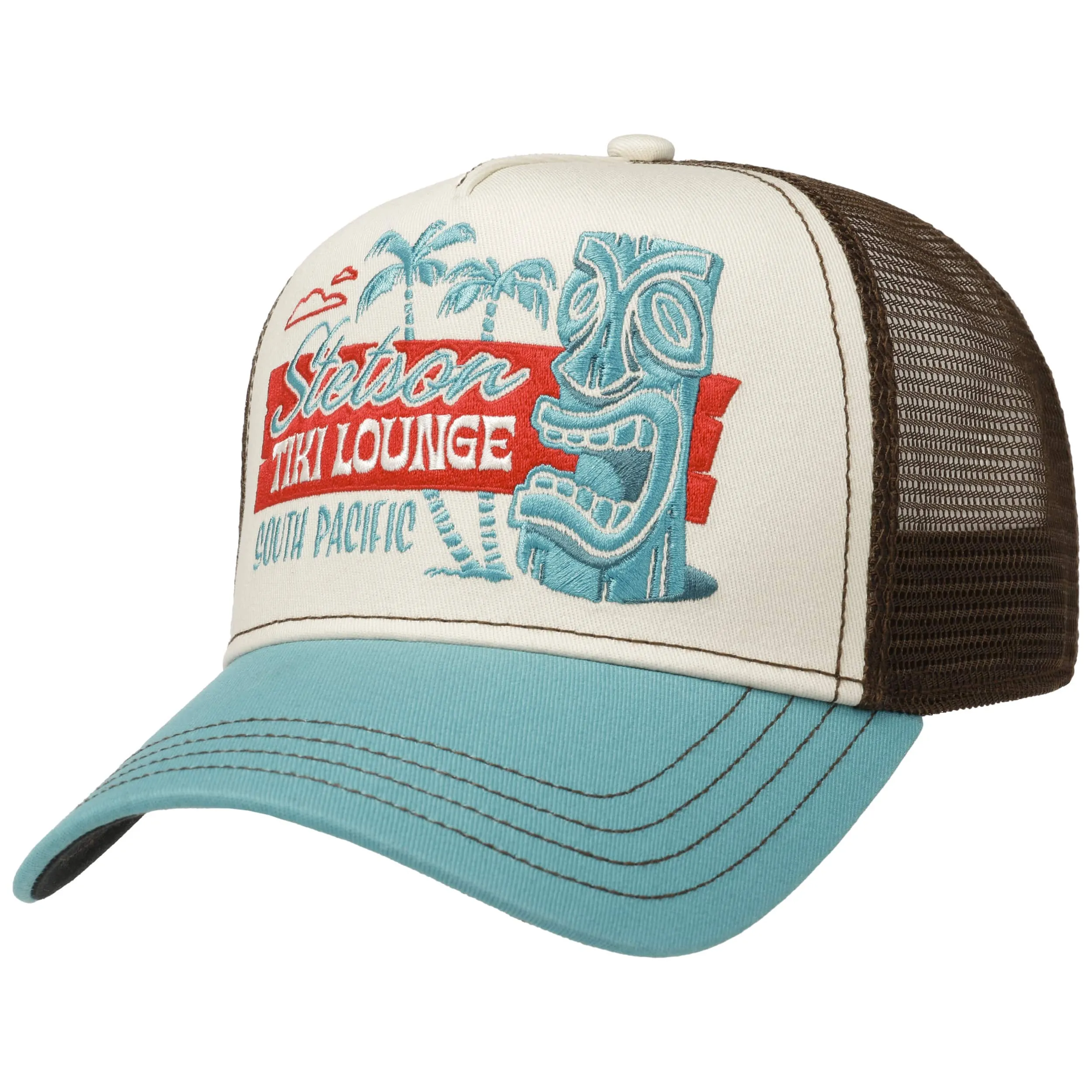 Casquette Trucker Tiki Lounge by Stetson --> Chapeaux, casquettes & bonnets en ligne ▷ Chapeaushop