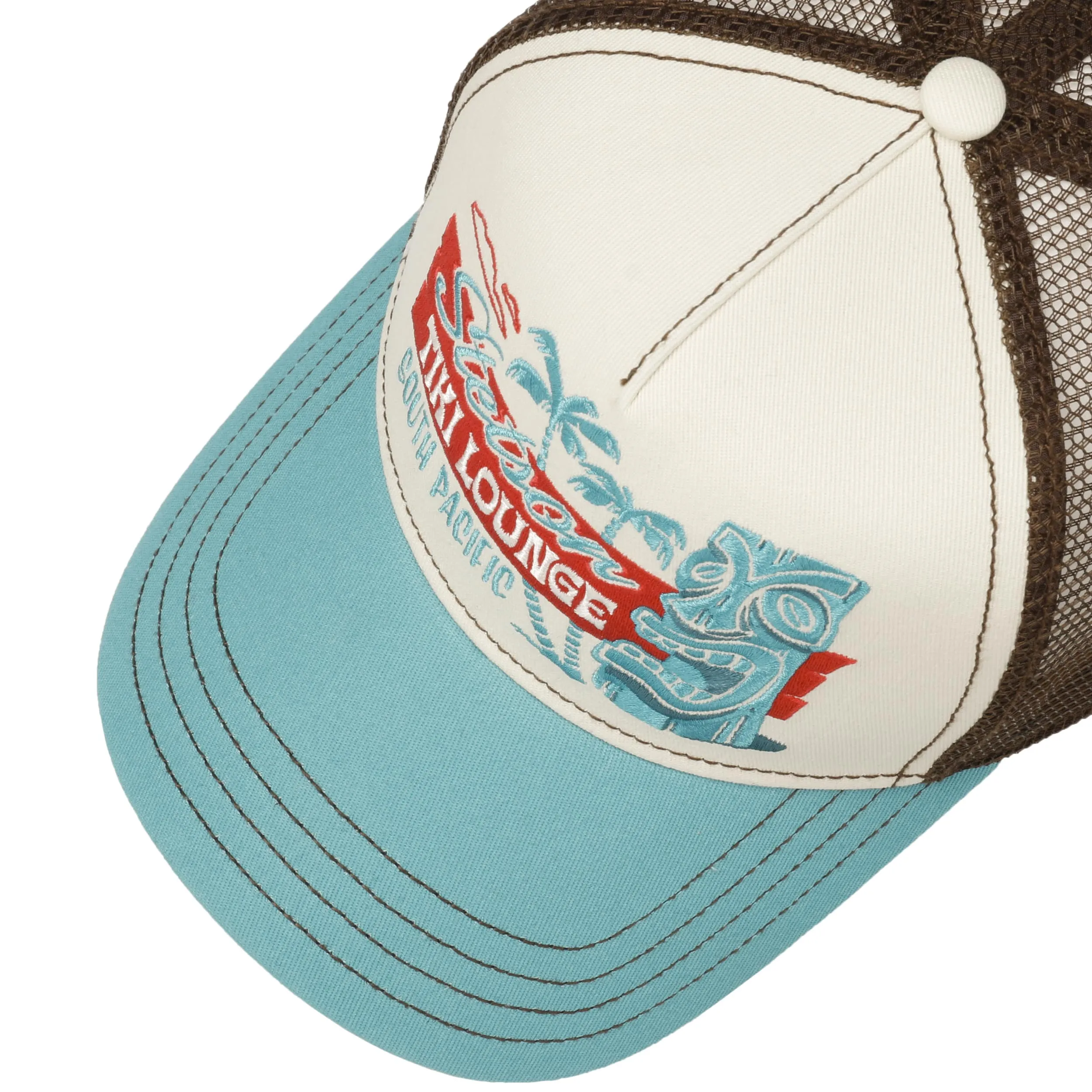 Casquette Trucker Tiki Lounge by Stetson --> Chapeaux, casquettes & bonnets en ligne ▷ Chapeaushop