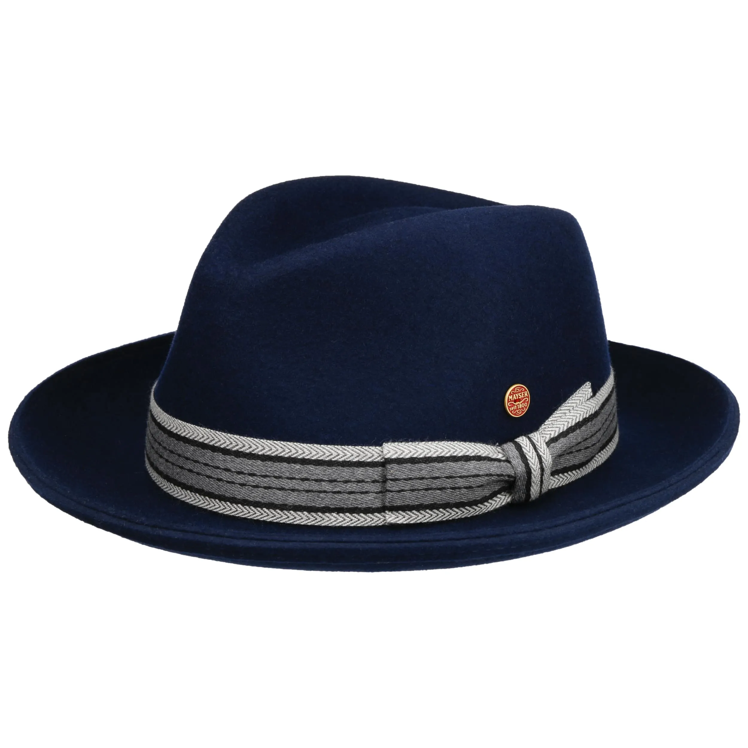 Chapeau en Feutre de Laine Samuel Fedora by Mayser --> Chapeaux, casquettes & bonnets en ligne ▷ Chapeaushop