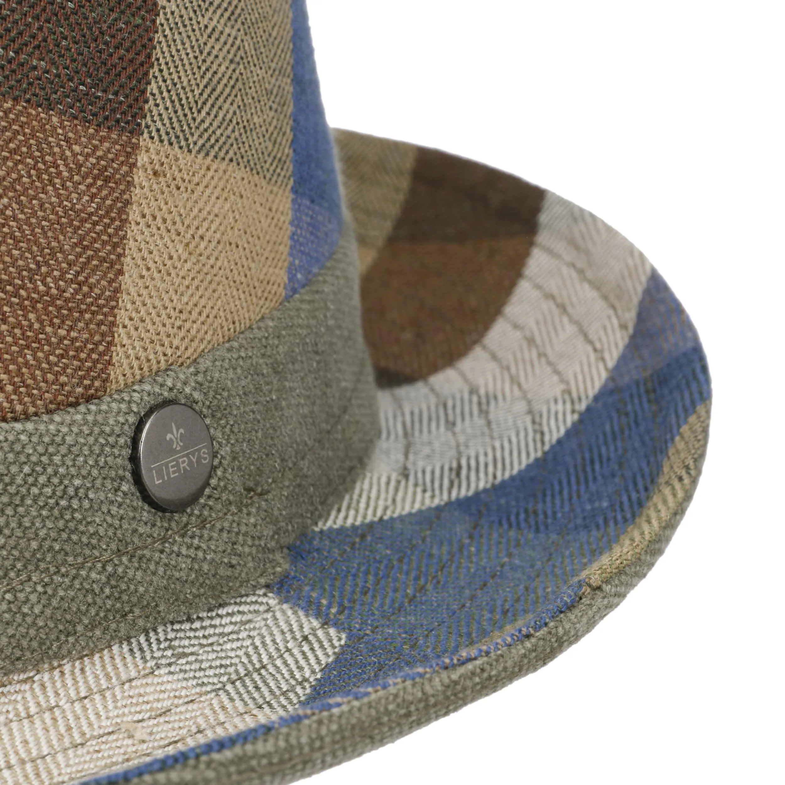 Chapeau en Tissu Colour Checks Player by Lierys --> Chapeaux, casquettes & bonnets en ligne ▷ Chapeaushop