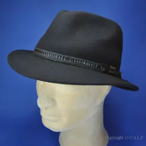 chapeau feutre marron-chapeaux hommes et femmes-chapeau en feutre