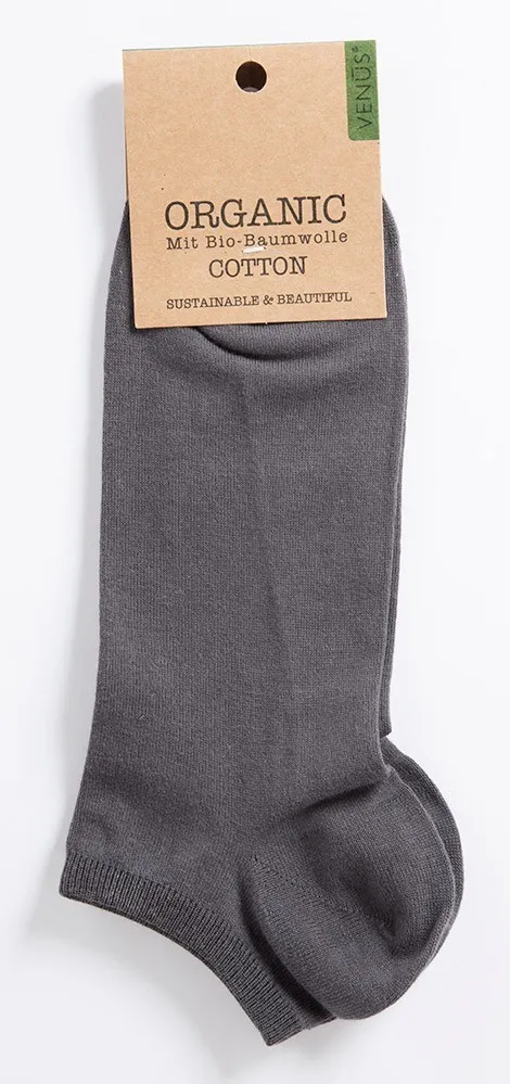 Chaussettes courtes en coton biologique