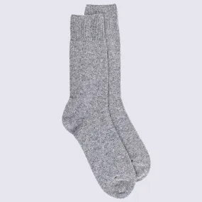 Chaussettes Doré Doré, chaussettes en laine et cachemire homme gris I Igert Chausseur & Maroquinier