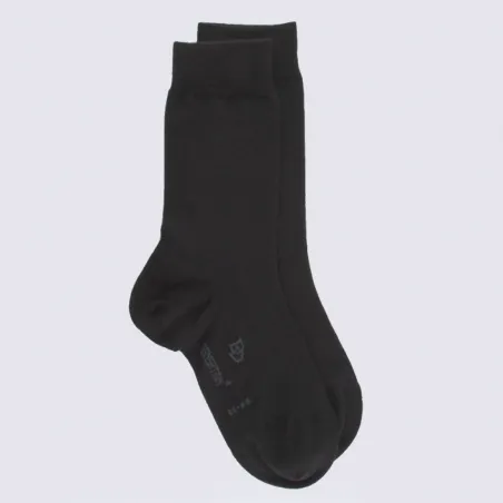 Chaussettes Doré Doré, chaussettes femme en laine et coton noir I Igert Chausseur & Maroquinier Dannemarie