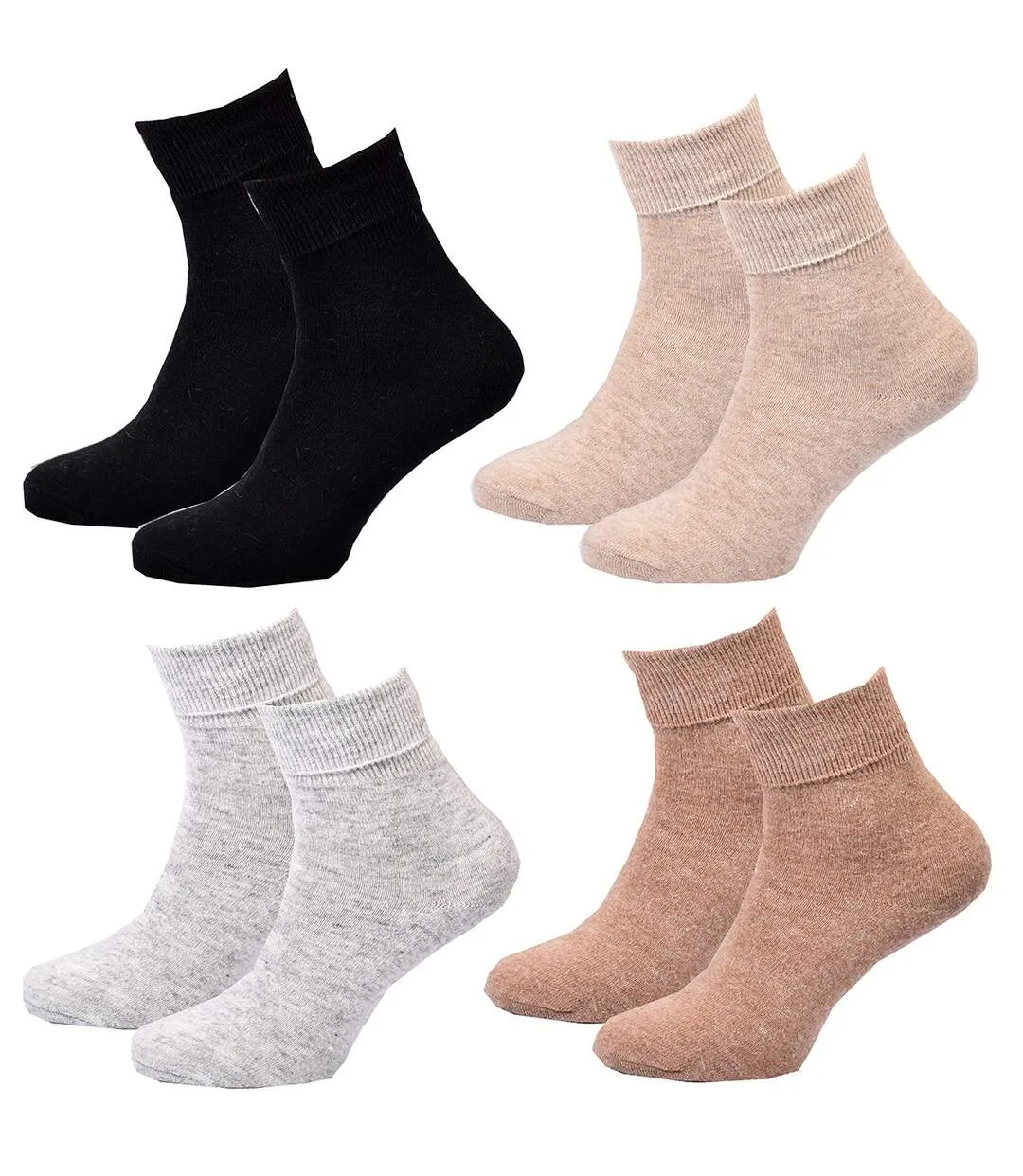 Chaussettes Femme WINTER SOCKS Pack de 4 Paires 0475 ANGORA LAINE