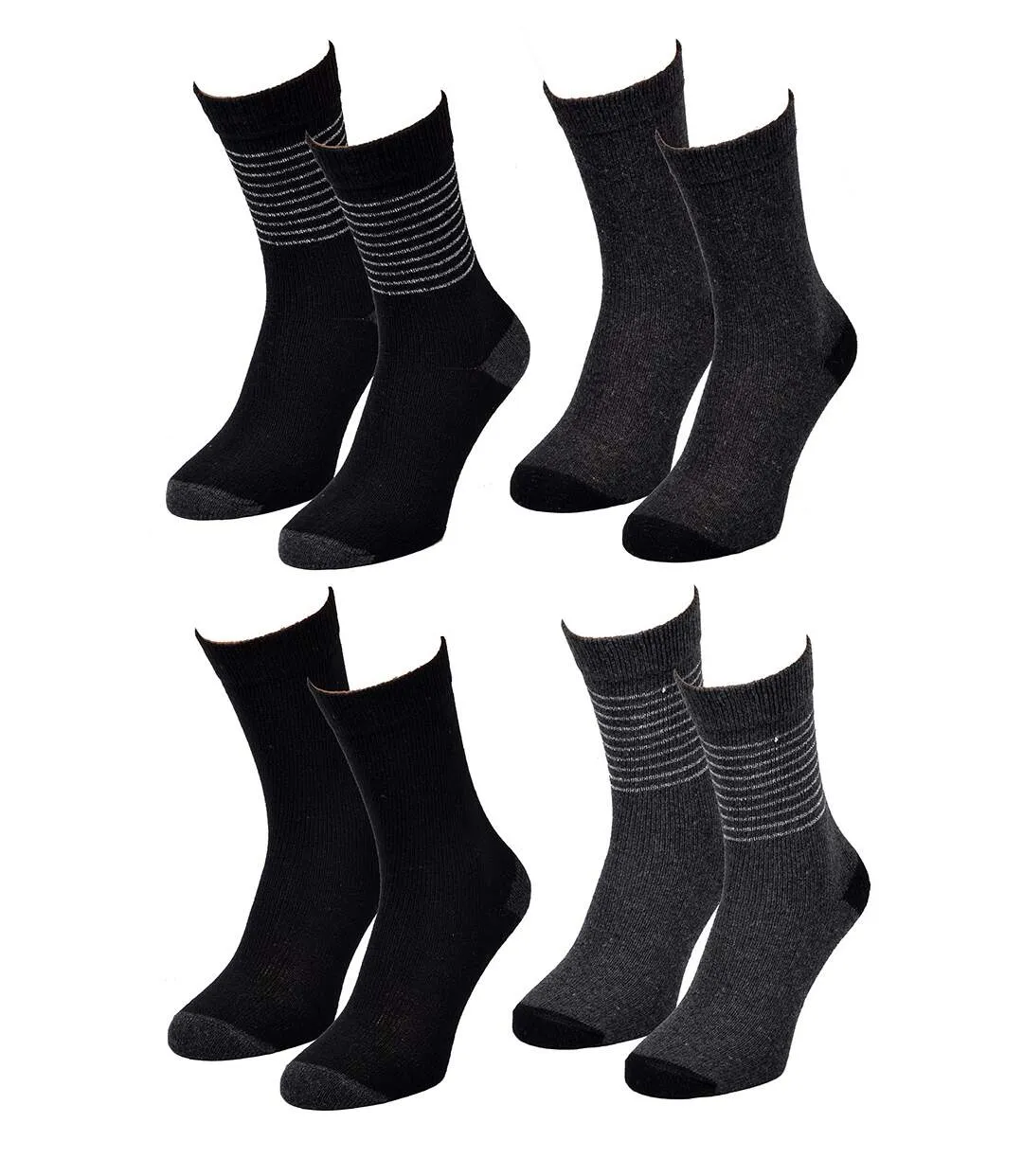 Chaussettes Femme WINTER SOCKS Pack de 4 Paires 0732 LAINE LUREX